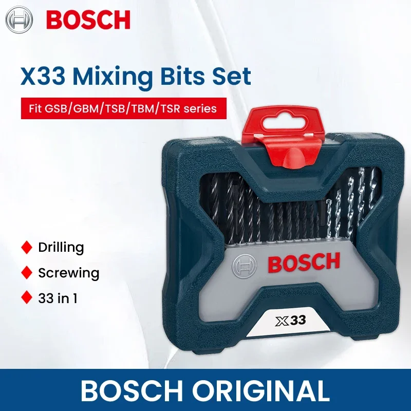 Power Tools Bosch - Bosch X33 Bohrer-Bit-Schraubendreher-Bit, professionelles 33-teiliges Mischset,
