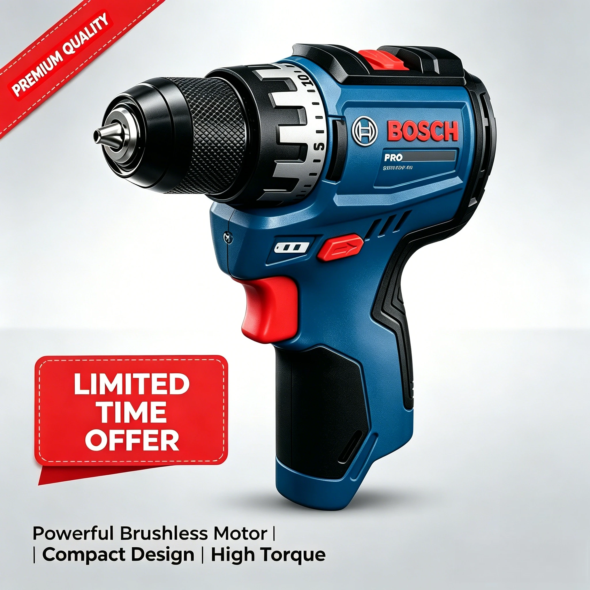 Power Tools Bosch - Bosch GSR 12V-31 Akku-Bohrschrauber mit Präzisen