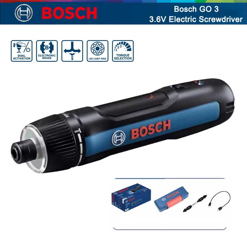 Power Tools Bosch - BOSCH Go 3 Elektrischer Schraubendreher Bosch