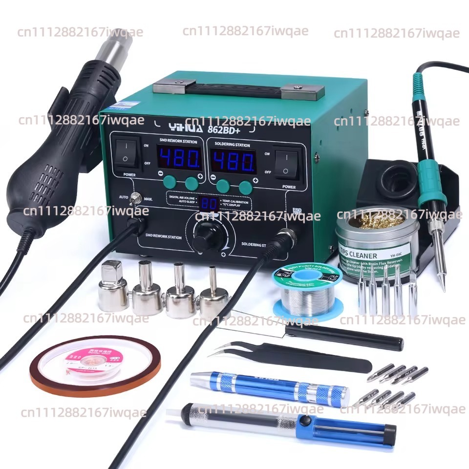 Power Tools Used In Welding - YIHUA 862BD+ Heißluft-Lötstation 720W Hochleistung mit