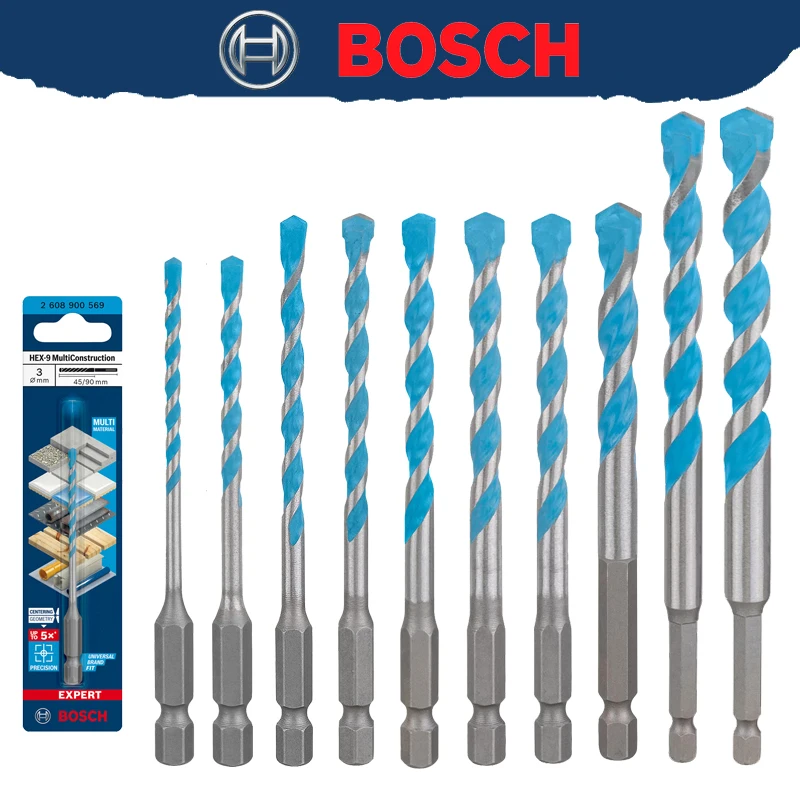 Power Tools Bosch - BOSCH EXPERT HEX-9 Multi-Konstruktionsbohrer für Beton,