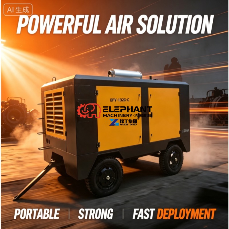Power Tools Rental - Wartungsfreundlicher, elektrisch betriebener Kompressor mit einfacher