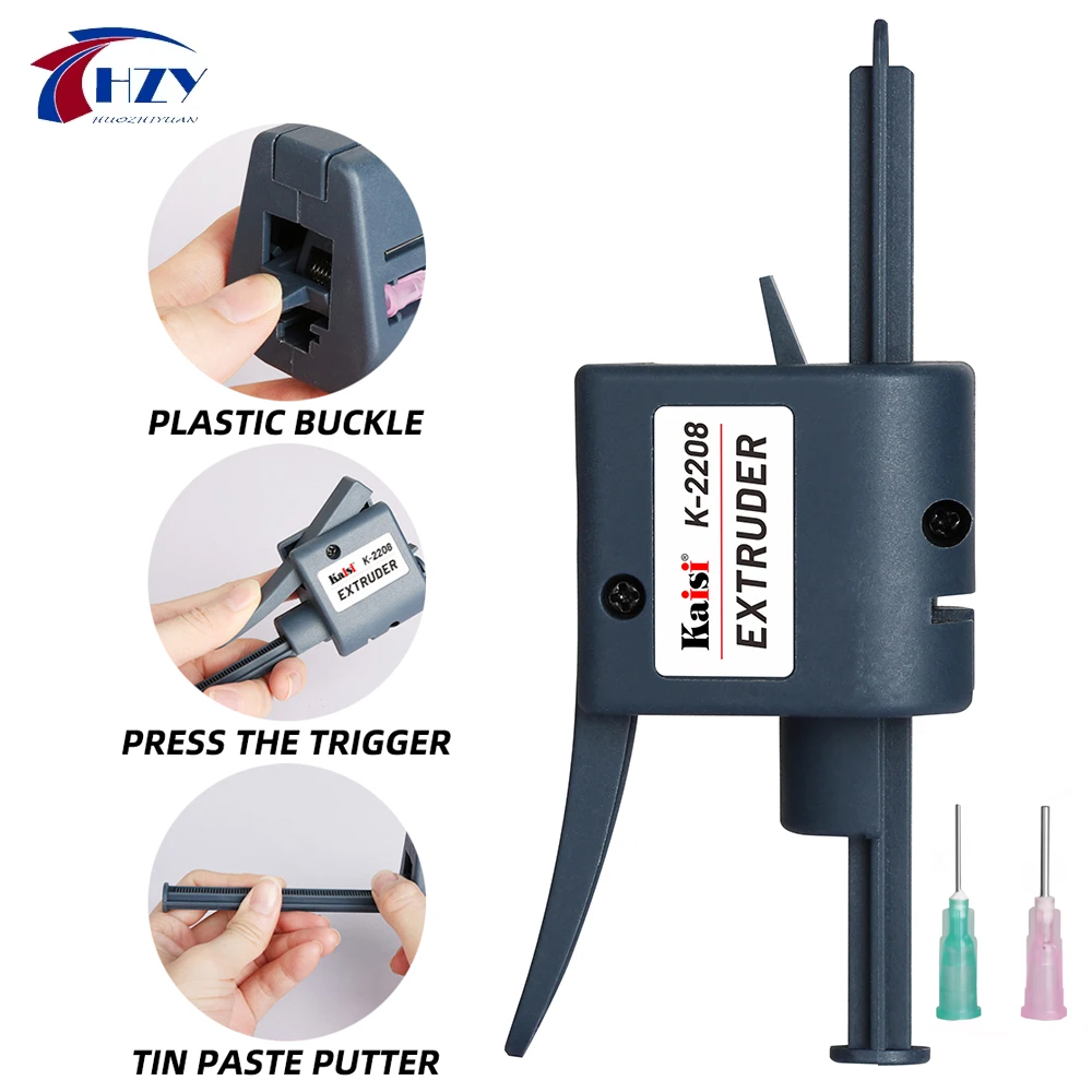 Power Tools Green Color - Kaisi K-2208 TubeMate Lötpaste-Extruder mit 2