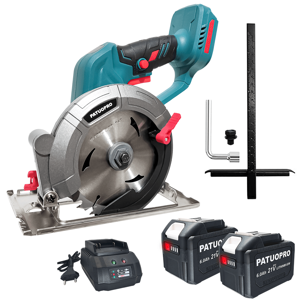 Power Tools Ingco - PATUOPRO 6 Zoll bürstenlose Kreissäge kompakte