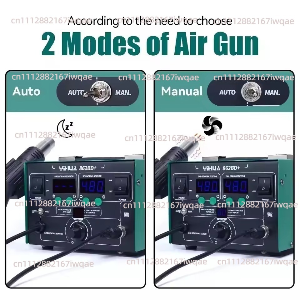 YIHUA 862BD+ Heißluft-Lötstati – Power Tools Used In Welding Bewertung und Preis