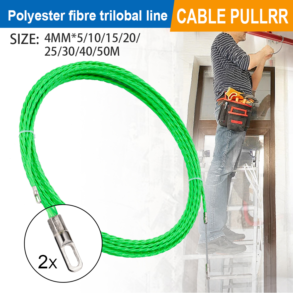 4MM Glasfaser-Kabelziehband 5- – Power Tools Green Color Bewertung und Preis