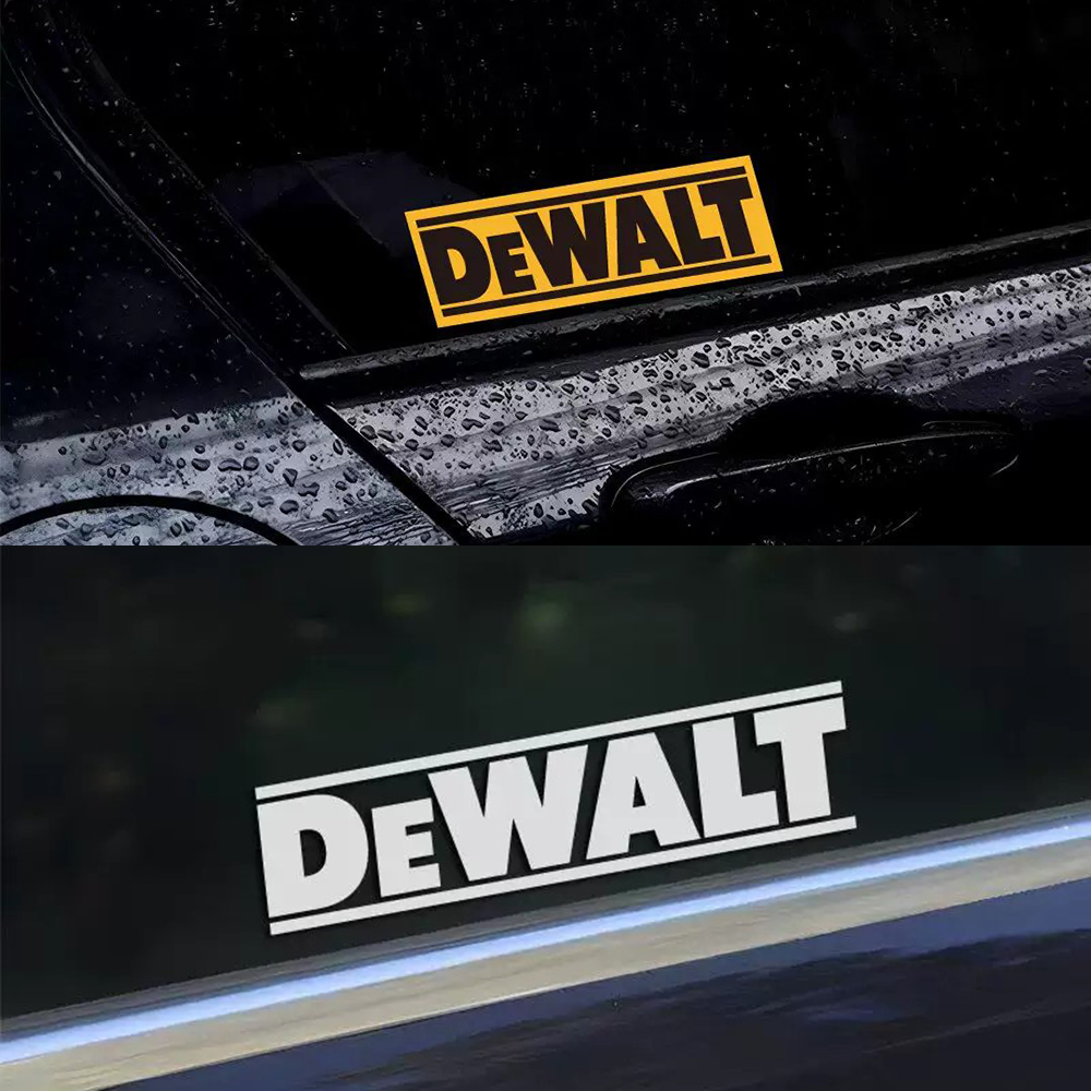 Reflektierende DEWALT-Logo-Auf – Power Tools Logo Bewertung und Preis