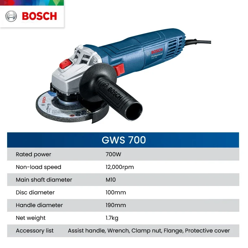 Bosch GWS700 Elektrischer Wink – Power Tools Bosch Bewertung und Preis