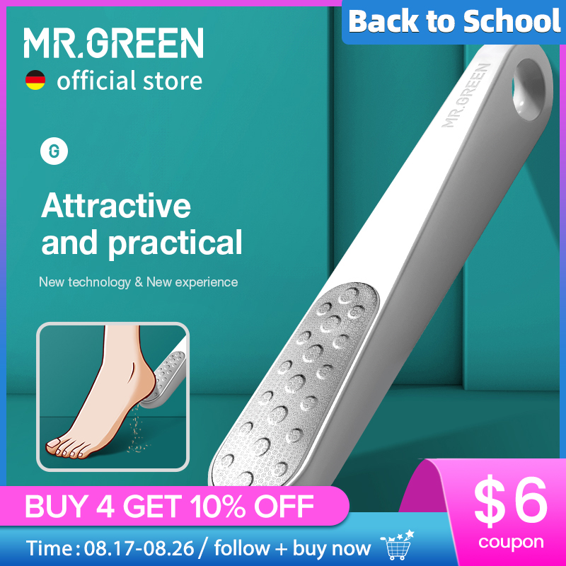 MR.GREEN Fußfeile, doppelseiti – Power Tools Green Color Bewertung und Preis