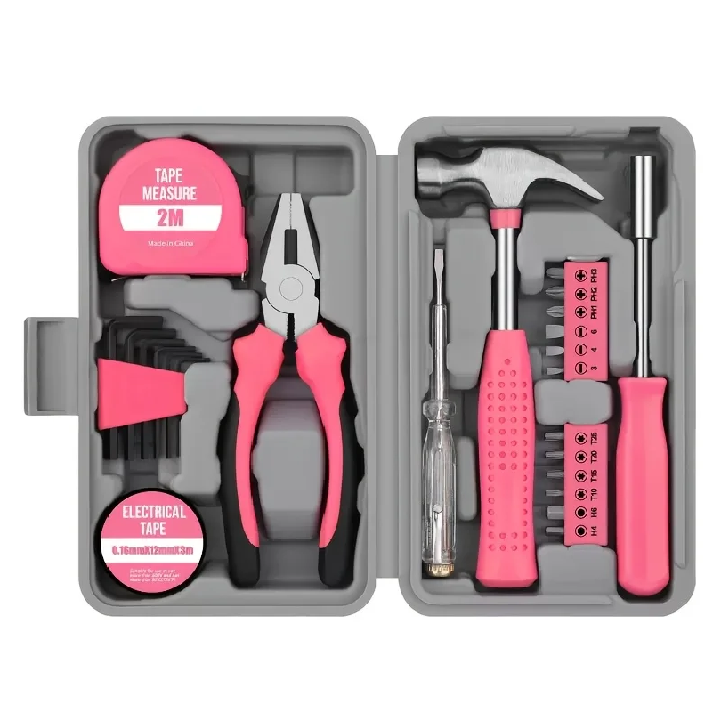 23+1-teiliges Rosa Werkzeugset – Power Tools Pink Bewertung und Preis