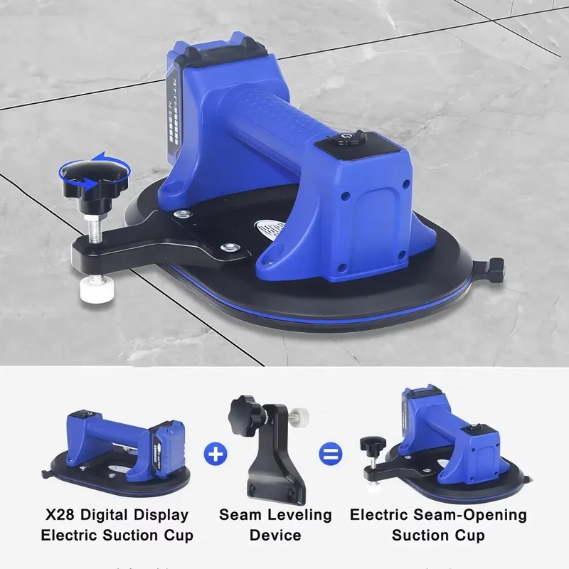 Digitaler Vakuum-Saugnapf mit  – Power Tools Logo Bewertung und Preis